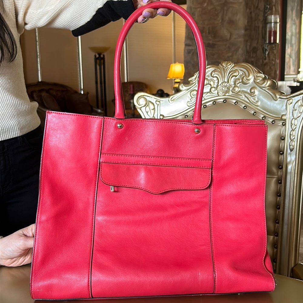 Rebecca Minkoff Tote Red Shoulder Bag